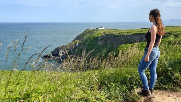 The cliff walk at Howth Head
