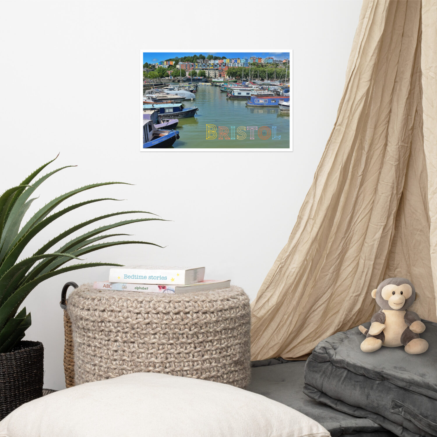 Bristol Harbour – Fine Art Print (18 × 12 Inches) - Image 3