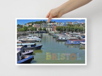 Bristol Harbour – Fine Art Print (18 × 12 Inches)