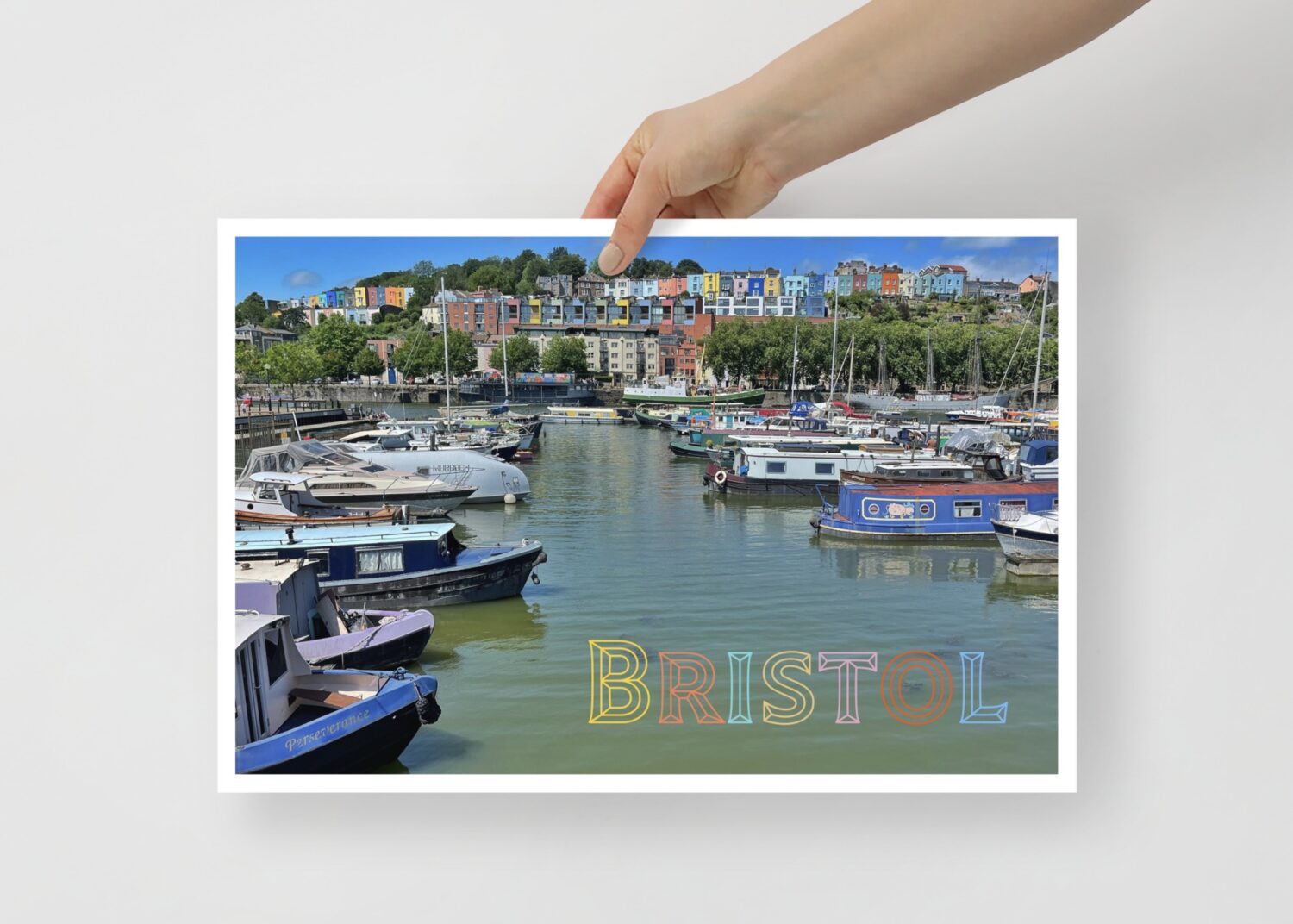 Bristol Harbour – Fine Art Print (18 × 12 Inches)