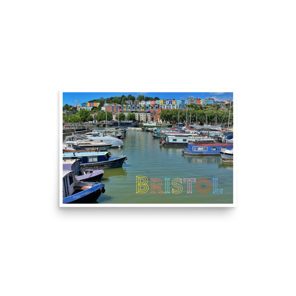Bristol Harbour – Fine Art Print (18 × 12 Inches) - Image 4