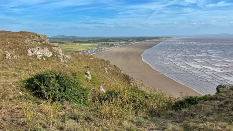 Brean village and beach seen from Brean Down